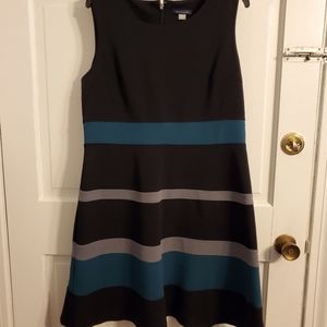 Tommy Hilfiger Black Striped Dress